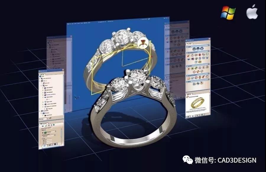 唯一可兼容最新Mac蘋果系統(tǒng)的珠寶設(shè)計(jì)軟件